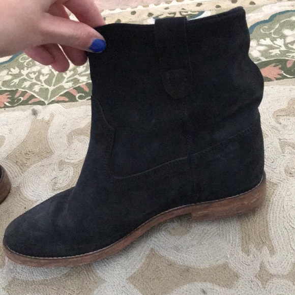 Isabel Marant Crisi Suede Ankle Boot - Picture 1 of 3